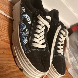 KOI FOOTWEAR SAKURA WAVE CHUNKY TRAINERS